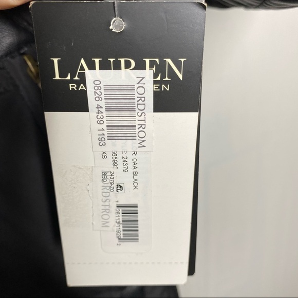 Lauren Ralph Lauren faux trim quilted parka jacket size XS NWT - Picture 6 of 16